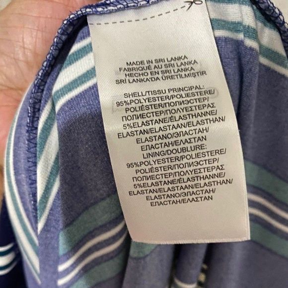 ❌❌❌SOLD❌❌❌Lauren Ralph Lauren Multicolor Sleeveless Wrap Mid Length Dress Size 0 - Picture 7 of 7